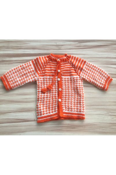 MOR TIRTIL Hand Knitted Baby Cardigan