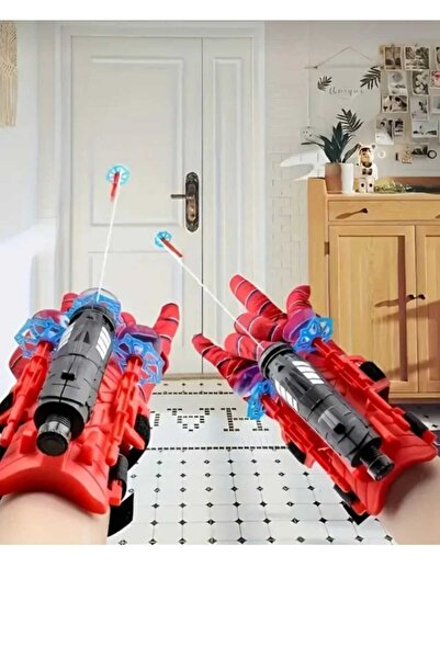 FEYSSHOP Örümcek Adam Tarzı Dart Atan Eldiven Seti.