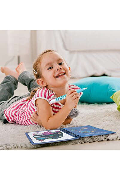 Pitikot Magic Book Pitikot® Water Coloring Book, Reusable, Full of Vibrant Colors, Princess Elsa