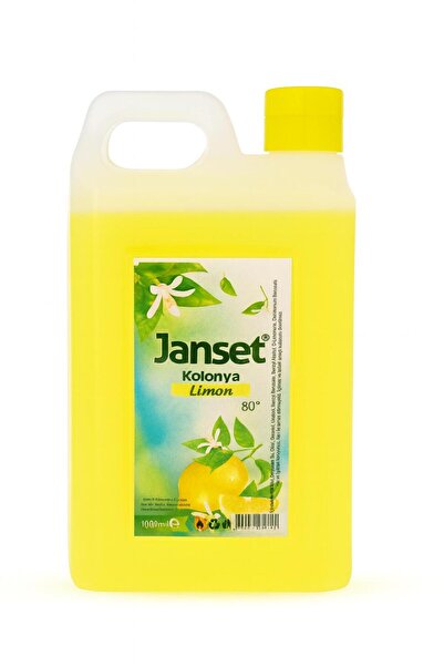 Janset LİMON KOLONYASI 80° 1 L