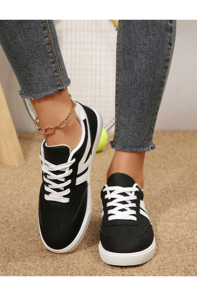 Sheya Shein Sports Shoes, black