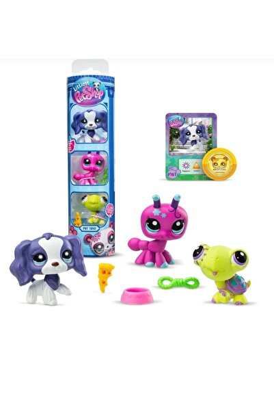 H.H.M ŞENVER TİCARET Ps Minis Series 3 Backyard Pets 3-Pack Figure Pack Ant Dog Turtle Minis New