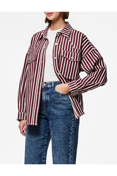 PIECES Pieces Denim Jacket, mix colors