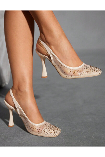 Sheya Shein heeled shoes, beige