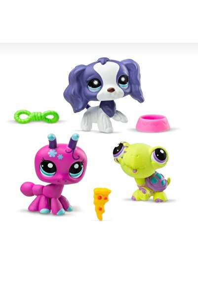 H.H.M ŞENVER TİCARET Ps Minis Series 3 Backyard Pets 3-Pack Figure Pack Ant Dog Turtle Minis New