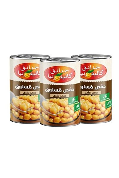 Meven Set Beauty حمص مسلوق جاهز للأكل من حدائق كاليفورنيا – 400 غرام × 3