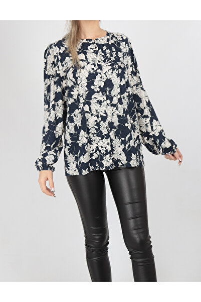 s.Oliver Blouse, Navy blue