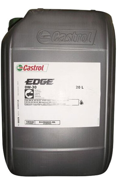 CASTROL Edge Longlife II 0W30 engine oil 20L