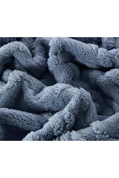 OEM Cocolino Fluffy Blanket with Knitted Pattern, Double Bed 180x200cm, Microfiber