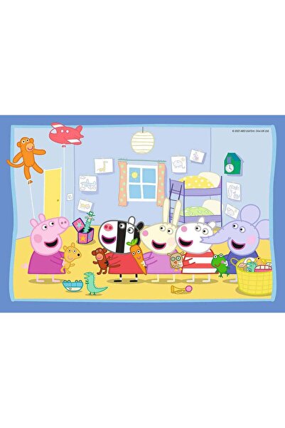 RAVENSBURGER Peppa Pig Puzzle, 2 x 12 Pieces