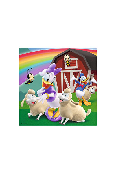 RAVENSBURGER Mickey Mouse Club Puzzle, 3 x 49 Pieces