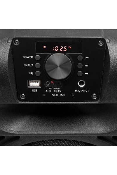 KlaussTech Boxa Party, 20 cm, acumulator, BT, LED