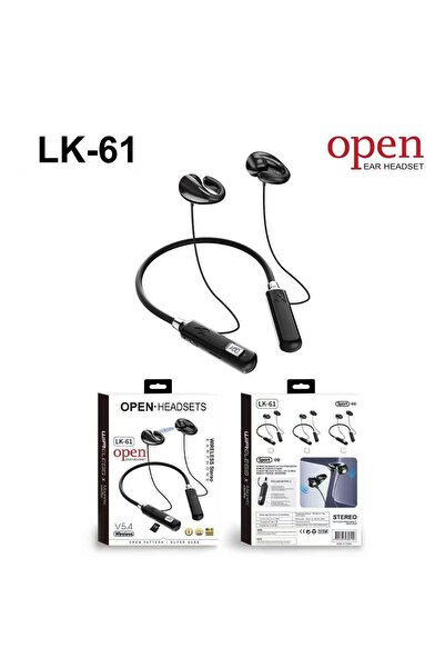 open Wireless sports bluetooth headphones LK-61, magnetic attraction
