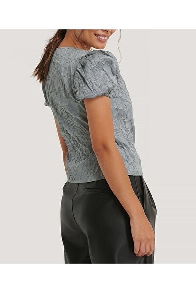NA-KD Blouse, Gray