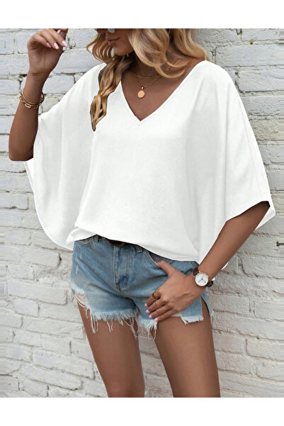 Sheya Shein short sleeve shirt, white