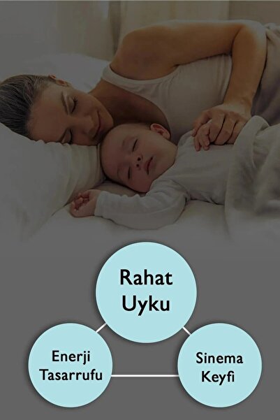 morpi Black Thermal 100% Light Proof Blackout Blackout Sunshade Curtain