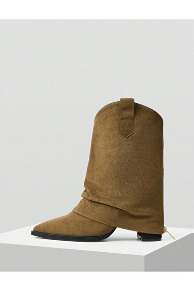 Sheya Shein ankle boots, khaki