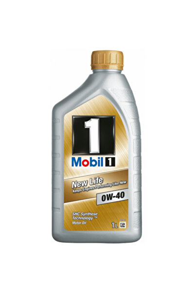 Mobil 1 New Life 0W40 engine oil 1L