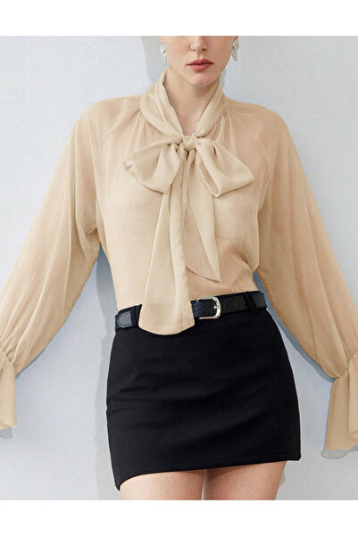 Sheya Shein shirt, beige