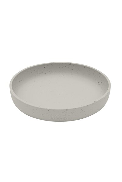 Kikka Boo Baby plate, food-grade silicone, 400 ml, Platinum Sand