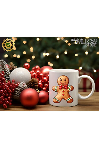 WİLLOW STORE كوب خزفي بتصميم عيد الميلاد، هدية عيد الميلاد، هدية مميزة 46