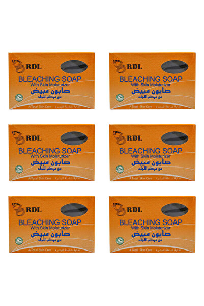 RDL 6-piece whitening soap with skin moisturizer 135 g