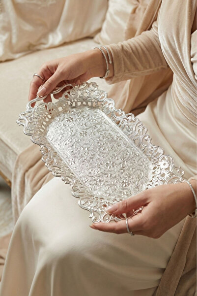 ArnaBella Lina Casting Tray Presentation Promise Engagement Tea Coffee Tray