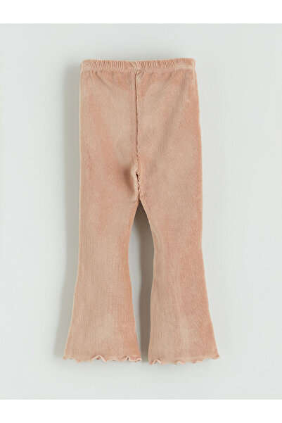 LC Waikiki Velvet Flared Baby Girl Tights