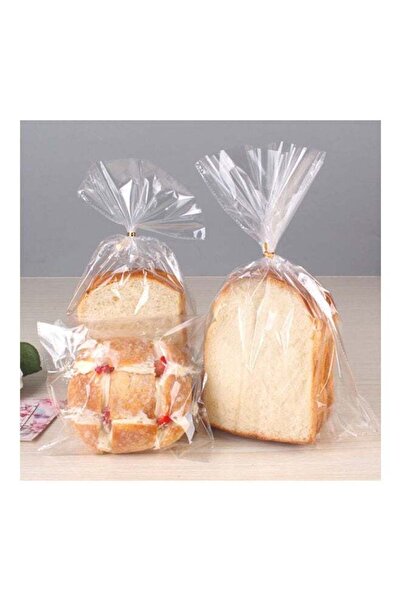 Generic 100-Piece Self-Adhesive Baking Bag Set - Clear