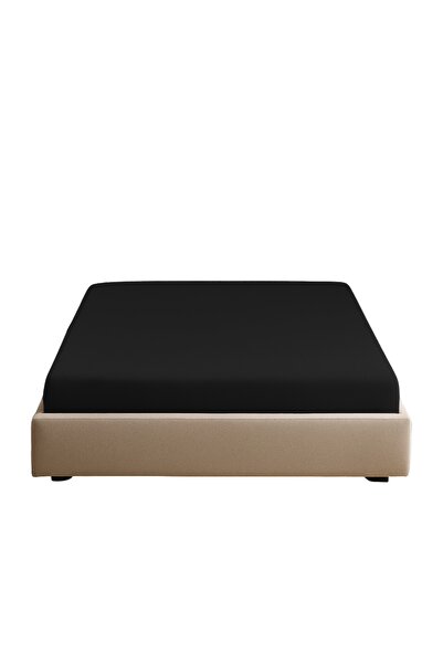 Sabia 100% Cotton 62 Thread Count 140X200 cm +37 cm Height Suitable Double Size Fitted Sheet