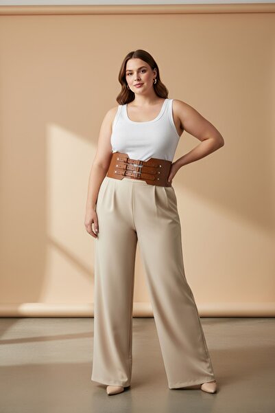 Angels Passion Battal Size Tan Women's Belt