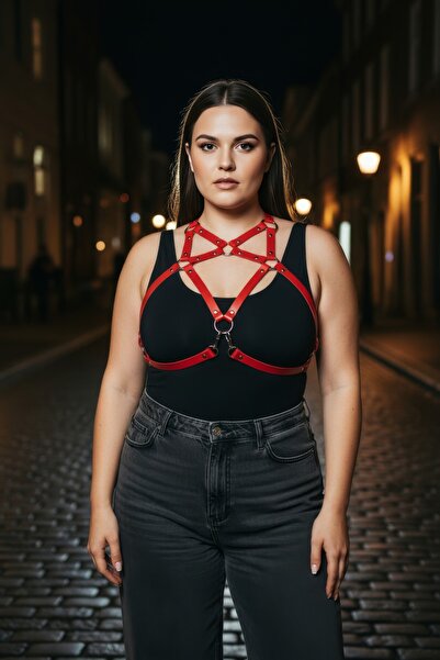 Angels Passion Plus Size Red Women's Belt