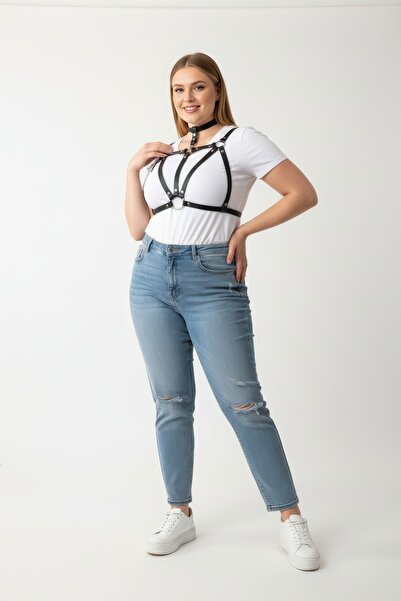 Angels Passion Plus Size Black Women's Belt