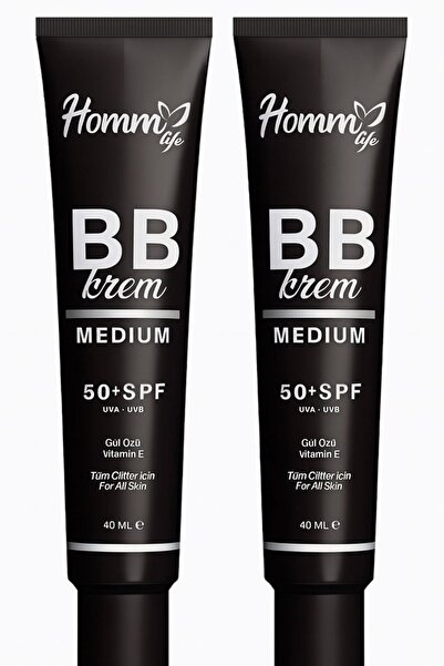 Homm Life Bb Krem Medıum 50 Spf 40 ml 2 ADET