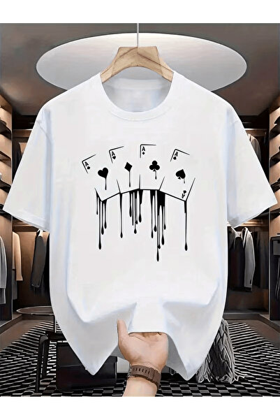 ALEYZA MODA Tricou cu cărți de joc