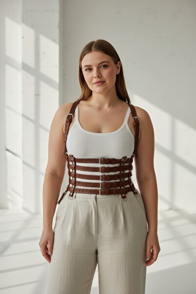 Angels Passion Battal Size Tan Women's Belt