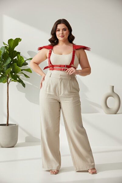 Angels Passion Accesoriu pentru talie reglabil, cu detaliu de curea pentru um...