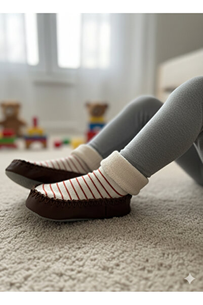 stoks toys Детски мокасини чорапи чехли Неплъзгащи се обувки за дома и детска...