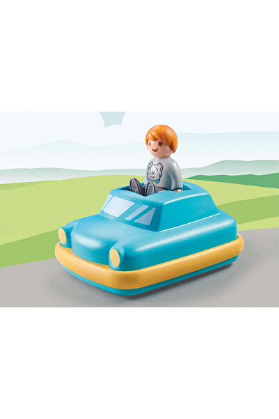 Playmobil 1.2.3 Push-and-Go Car