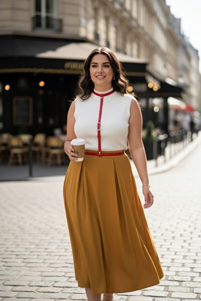 Angels Passion Accesoriu pentru talie pentru femei, roșu, de mărime mare, cu ...