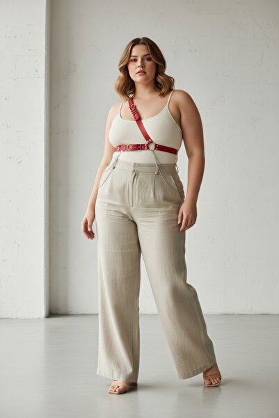 Angels Passion Large Size Red Women's Belt