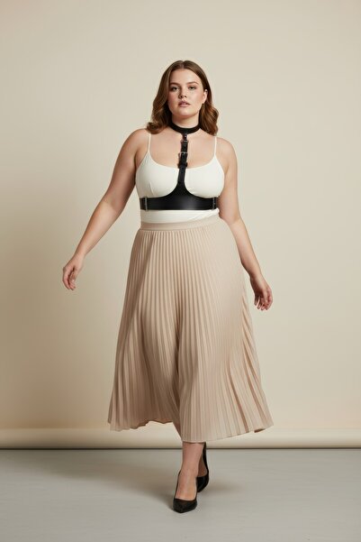 Angels Passion Чорний жіночий ремінь великого розміру