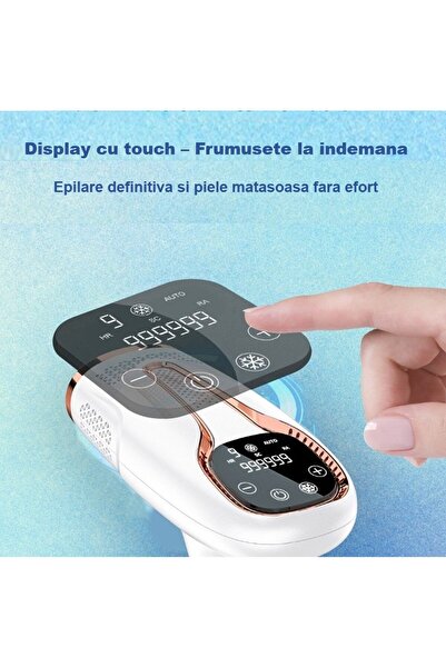 SINZO IPL Epilator, 9 Intensity Levels with ICE-Cool Technology, Permanent Hair Removal for Women and Men