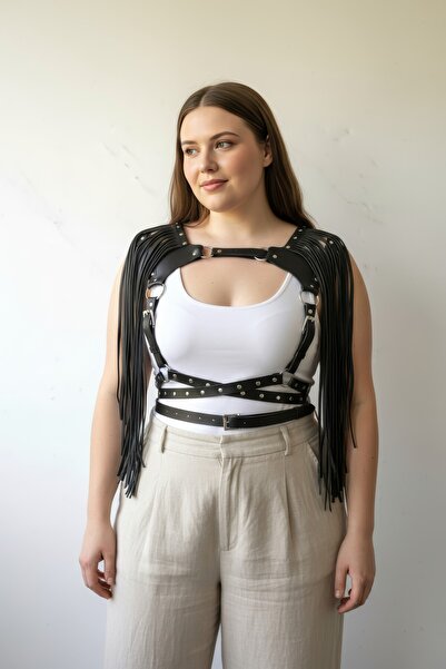 Angels Passion Plus Size Black Women's Belt