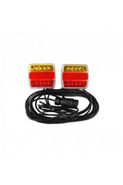 Reflection Vision Set de stopuri magnetice cu LED pentru remorcă și autoutili...