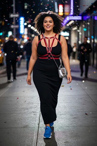 Angels Passion Plus Size Red Women's Belt