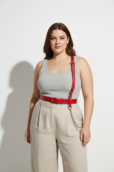 Angels Passion Battal Size Red Women's Belt