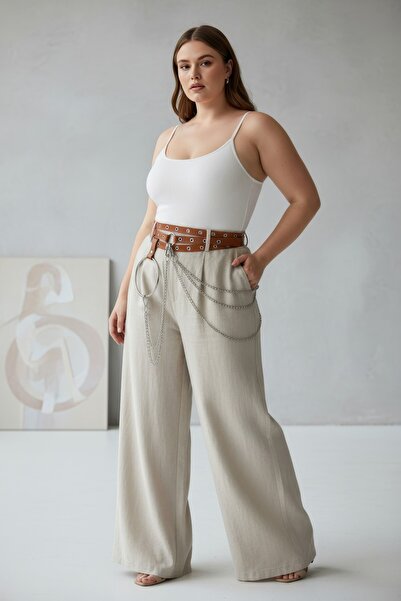 Angels Passion Oversized Tan Women's Belt