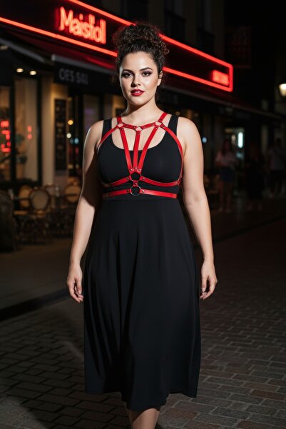 Angels Passion Plus Size Red Women's Belt