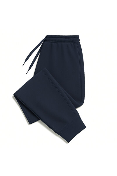 MARKATEM Buy Elastic and Lace-Up Joger Pants, 3-Thread Ribbed Elastic Waistband, Comfortable Fit.